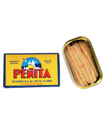 VENTRESCA DE ATÚN CLARO EN ACEITE DE OLIVA