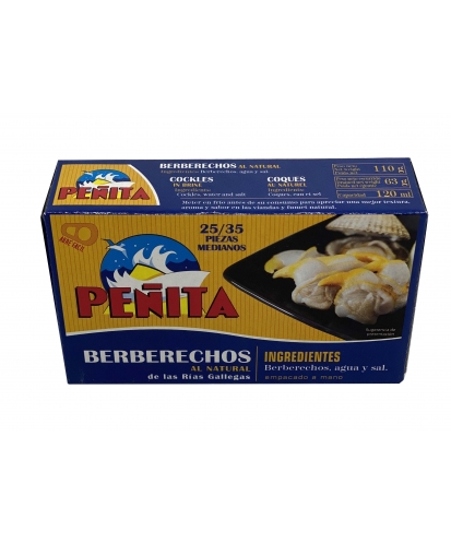 Berberechos 25/35 Al Natural