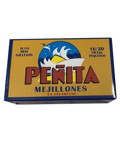 Mejillones fritos escabeche Peñita16/20