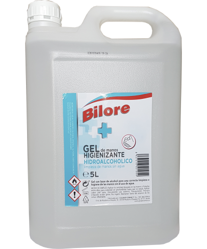 GEL DE MANOS HIGIENIZANTE HIDROALCOHÓLICO 5L