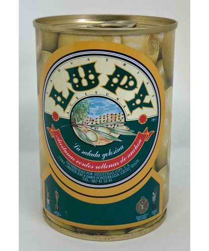 ACEITUNA LUPY RELLENA ANCHOA 120gr