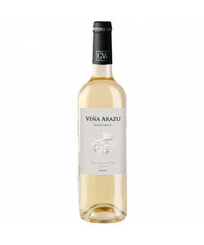 VIÑA ARAZU BLANCO 75 CL (CAJA DE 6 BOTELLAS)