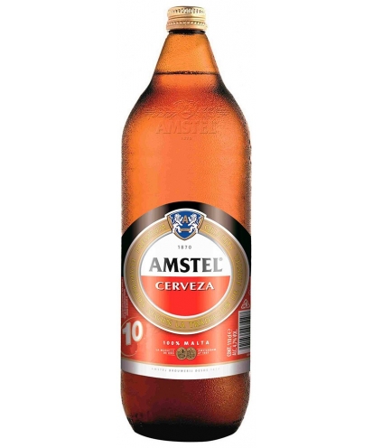 ÁGUILA AMSTEL 1 L NO RETORNABLE PARA HOSTELERÍA