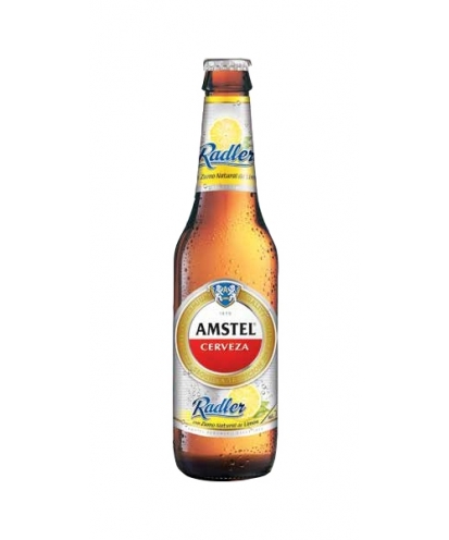 AMSTEL RADLER LIMÓN 33 CL (1/3) RETORNABLE (CAJA DE 24 BOTELLAS)