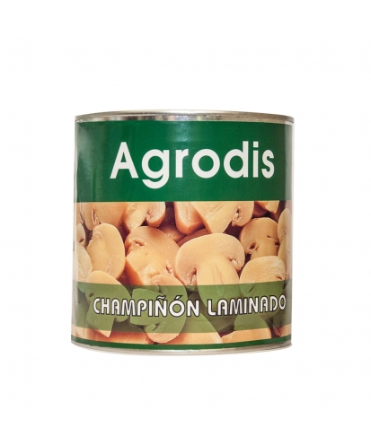 CHAMPIÑÓN LAMINADO 1ª AGROD. 3 KG (PACK DE 6)