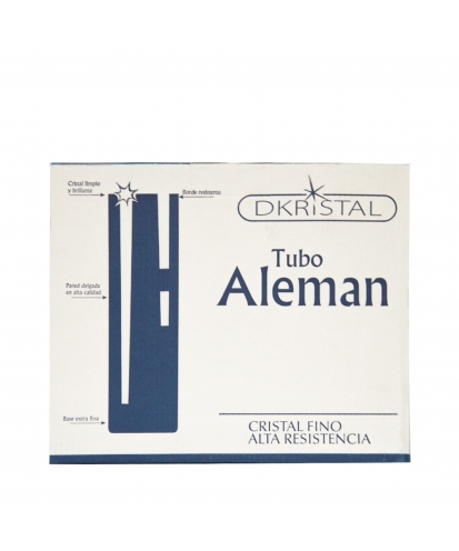 VASO TUBO ALEMÁN 50X180